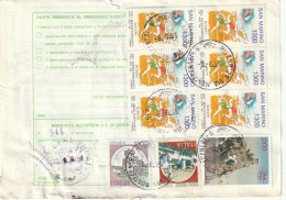 BOLLETTINO POSTALE - (SAN MARINO) ALB. - Pacchi Postali