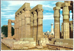 Papyrus Columns In Luxor Tempel - Luxor