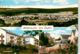 73888810 Holzhausen Siegen Burbach Panorama Blaukreuzheim Dorfstrasse  - Bad Laasphe