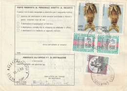 BOLLETTINO POSTALE -  ALB. - Pacchi Postali