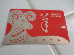 Macau Phonecard - Macau