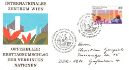 UNITED NATIONS VIENNA - 9 Diff FDC 1982-1985 / 6315 - FDC