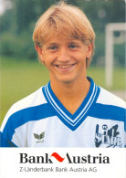 Autogrammkarte AK Roland Huspek FC Linz 92-93 Blau-Weiß BW SK VÖEST Stahl Krenglbach SV Wallern Admira Wacker Mödling - Autografi