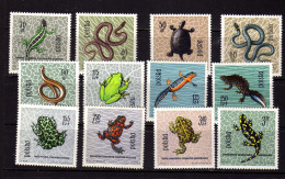 Pologne - Faune - Reptiles - Batraciens -- Neufs** - MNH - Neufs