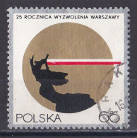 Pologne - République 1961 - 1970   Y & T N °  1836  Oblitéré - Used Stamps