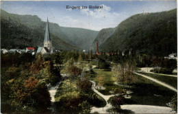 Eingang Ins Bodetal - Thale