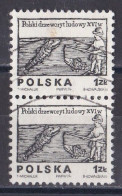 Pologne - République 1971 - 1980   Y & T N °  2189  Paire  Oblitérée - Gebruikt