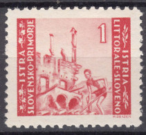 Istria Litorale Yugoslavia Occupation, 1945 Sassone#43 Mint Hinged - Yugoslavian Occ.: Istria