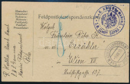 1915 Tábori Posta Levelezőlap "S.M. SCHIFF GAMMA" - Other & Unclassified