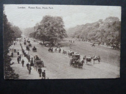 T2 - London - Hyde Park - Rotten Row - Hyde Park