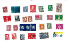 Collection De 75 Timbres  Oblitérés. - Sammlungen