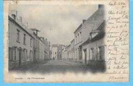 Asse-Assche-1901-De Vironstraat-Timbres "Armoiries Du Royaume 1 Et 2 C-N°53-55-Uitg.Van Geertruyen-Drukkerij-Rare - Asse