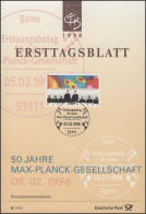 ETB 06/1998 Max-Planck-Gesellschaft, Wissenschaften - 1991-2000