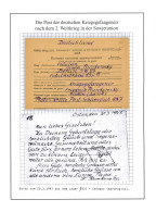 Kriegsgefangenenpost Lager 437 Tscherepowez Russland Nach Berlin Vom 20.3.1947 - Feldpost World War II