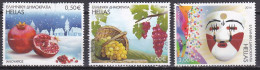 GREECE 2014 Seasons 3 Different To € 3.00 Hellas 2807-2812-2814 Used - Oblitérés