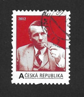 Czech Republic 2012 Gest. ⊙ VZ 0065 David Ogilvy. Own Stamps. Tschechische Republik - Oblitérés