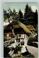 12039005 - Schwarzwald Haeuser Frauen In Trachten, - Hochschwarzwald