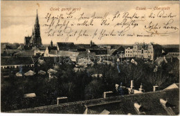 T2/T3 1908 Eszék, Essegg, Osijek; Gornji Grad / Oberstadt - Unclassified