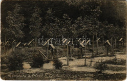 T3 1915 Wieselburg, Russenfriedhof / WWI Russian POW (prisoners Of War) Cemetery (worn Corners) - Non Classés