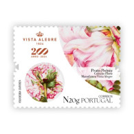 Portugal ** & 200 Years Of Vista Alegre, Peony Plate, Flores Collection, Manufatura Vista Alegre 1824-2024 (71999) - Neufs