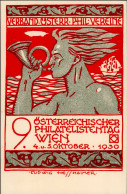 HESSHAIMER LUDWIG - 9. ÖST. PHILATELISTENTAG MÖDLING 1930  (10g-GSK) I - Autres & Non Classés