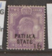 India Patiala  1903 SG 39  2a   Fine Used - Patiala