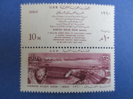 Egypte - Barrage D’Assouan - 1960 - Unused Stamps