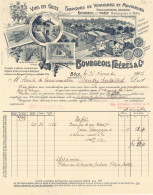 Wein Rechnung Bourgeois Frères & Cie. In Bole (Neuchatel) 26.11.1906 II Vigne - Sonstige & Ohne Zuordnung