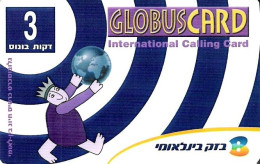 Israel: Prepaid Bezeq -  Globus Card - Israel