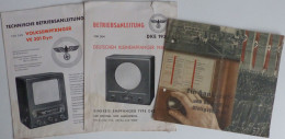 Propaganda WK II Lot Mit 4 Broschüren Volksempfänger II - War 1939-45