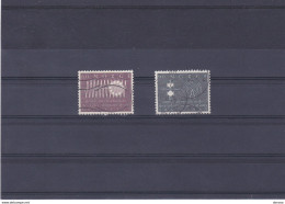 NORVEGE 1965 UIT Yvert 480-481 Oblitéré, Used Cote : 2 Euros - Gebraucht