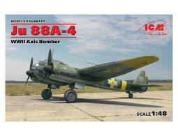 ICM - JU 88A-4 AXIS BOMBER WWII Maquette Kit Plastique Réf. 48237 Neuf NBO 1/48 - Flugzeuge