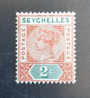 Seychelles 1897 Victoria Yvert 20 MH - Seychelles (...-1976)