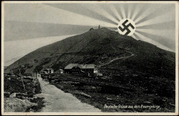 WK II Aufgehende Sonne Schneekoppe II (Eckbug) - War 1939-45