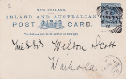 Post Card - 1895 - Storia Postale