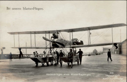 Sanke Flugzeug 349 Herausbringen Eines Wasserflugzeuges I-II Aviation - War 1914-18