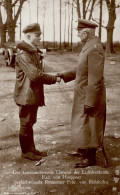 Sanke Piloten 509 Exz. V. Hoeppner Beglücktwünscht Frhr. V. Richthofen Rittmeister I-II - Guerre 1914-18