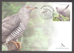 Bird Of The Year -the Common Cuckoo Estonia 2024  Stamp FDC Mi 1103 - Kuckucke & Turakos