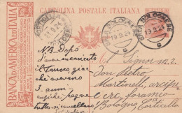 1801  - REGNO - Cartolina Postale Pubblicitaria Da Cent.30 Arancio Del 1924 Da Sala Bolognese A Corticella (BO) - Publicité