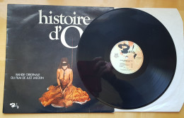 Disque Vinyle - Histoire D'O -  Bande Originale Du Film  - Musique De Pierre Bachelet -  TBE - Filmmuziek