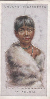 34 Patagonia - Children Of All Nations 1924  - Ogdens  Cigarette Card - Original, Antique, Push Out - Ogden's