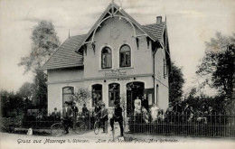 Moorrege (2082) Alkoholfreies Gasthaus Zum Friedlichen Verkehr Fahrrad 1907 II (fleckig) Cycles - Other & Unclassified