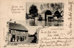 Neubrück (4048) Gasthaus Steins Mühle 1903 I-II - Autres & Non Classés