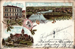 Hattingen (4320) Schützenburg 1897 II (Stauchung) - Autres & Non Classés