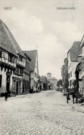 Soest (4770) Osthofenstrasse Bahnpost Münster Warburg Zug 637 1909 I - Autres & Non Classés