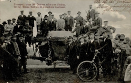 Obernbeck (4972) Transport Eines 300 Zentner Schweren Steines Für Das Kriegerdenkmal Fahrrad II (Bug) Cycles - Autres & Non Classés