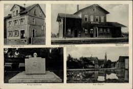 KINZENBACH,Kr.Gießen (6301) - Zigarrenfabrik BAHNHOF  I - Sonstige & Ohne Zuordnung