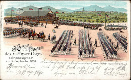 Bad Homburg (6380) - KAISER-PARADE Des XI.ARMEE-CORPS Bei Homburg V.d.H. 4.9.1897 I-II - Sonstige & Ohne Zuordnung