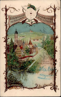 Amberg (8450) II. Oberpfälzisches Zimmerstutzen Bundesschießen Mit Fahnenweihe 12. Bis 19. Juli 1903 II (Stauchung) - Autres & Non Classés