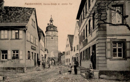 Mainbernheim (8717) Herrenstrasse Obere Brunnengasse Apotheke II (kleine Stauchung) - Autres & Non Classés